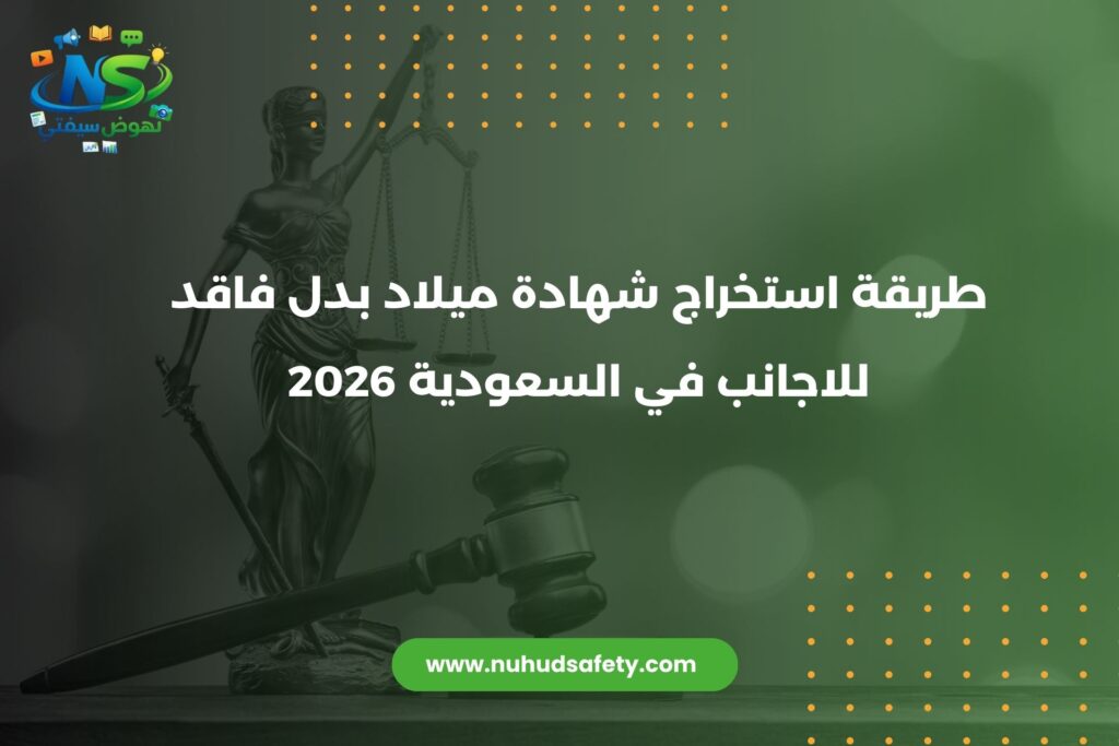 استخراج شهادة ميلاد بدل فاقد للاجانب