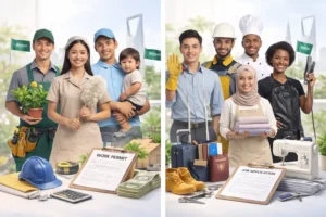 ما هي المهن المسموح بها للاستقدام