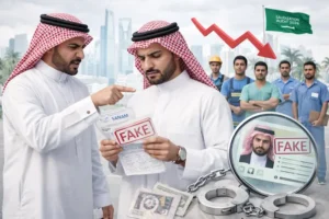عقوبة السعودة الوهمية على الشركة​