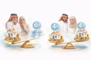 كم نسبة البنوك في الرهن العقاري