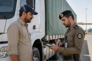 الاستعلام عن مخالفات الأوزان