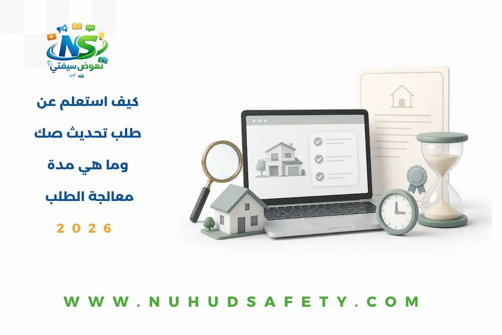 كيف استعلم عن طلب تحديث صك وما هي مدة معالجة الطلب 2026 كيف استعلم عن طلب تحديث صك